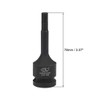 sourcing map 1/2" Drive x H6 (6mm) Impact Hex Bit