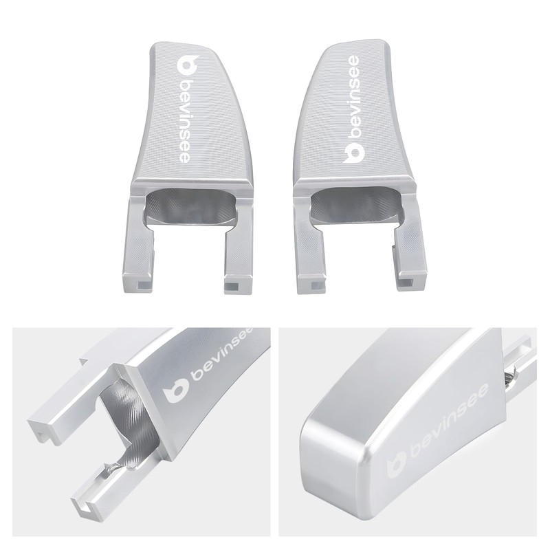 Bevinsee 2pcs Seat Release Lever Knob Latch Handle Left &