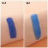 2 Pack Steel Blue Light Blue Cream Matte Lipstick Stick,