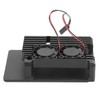 Aluminum Case with Dual Fan Cooling Shell for Raspberry Pi