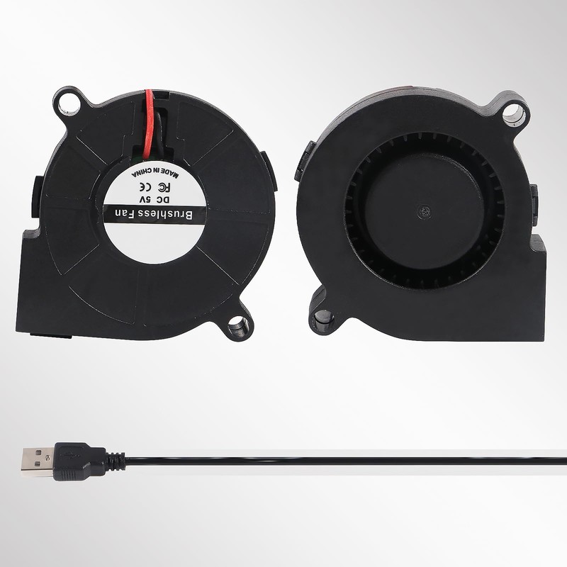 4 Pack 5015 USB Blower Fan | 5V USB Blower