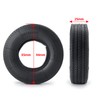 AXspeed 1/14 RC Tyres, 4 Pieces 25 mm Wheel Tire