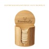 Bambuna® Washable Make-Up Pads (Pack of 18) with Elegant Bamboo