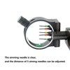 FUNTRESS 5 Pin 0.029'' Fiber Optics Aluminum Machined Right Handed