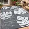 GarveeHome Outdoor Rug Waterproof 8x10 Reversible Outdoor Plastic Straw Rug