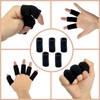 FOXMIND Pack of 10 Oval Finger Splints & Sleeves Kit,