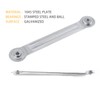 L Continue 4 Pack Glider Bracket Hardware, Hardware Center Distance