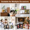 TESSTSY Double Picture Frame Foldable 2 Photos 10 x 15