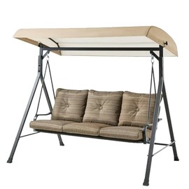 Garden Winds Replacement Canopy Top Cover for Jefferson 3 Person Swing