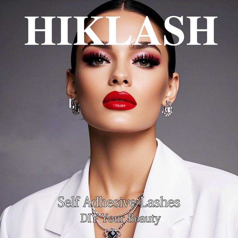 Self Adhesive Eyelashes Kit 10-16mm Lash Clusters Fluffy Reusable Eyelashes