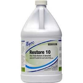 Nyco Restore 10 Dual Purpose Floor Finish Restorer & Spray Buff Compound - 128 oz - Enhances Floor Finish & Restores Gloss - for Professional Facility Maintenance - (NL170-G4)