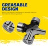 MOOG 377 Greaseable Super Strength Universal Joint for Jeep Wrangler