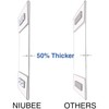 NIUBEE 8.5x11 Clear Acrylic Plexi Sign Holders with Double Sided