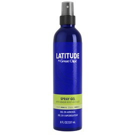 GREAT CLIPS LATITUDE Spray Gel | Hair Gel for Men | Medium Hold + Medium Shine | 8oz