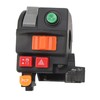 7/8in 22mm Motorcycle Handlebar Switch Headlight Turn Signal Horn Flash