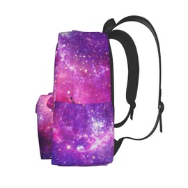 Jbofyee Galaxy Laptop Backpack For Men Women, Universe Outer Space Lightweight Daypack Bookbag For Daily Commutes Business Travel Hiking