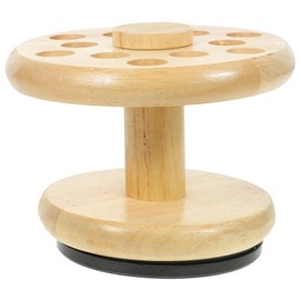 Healeved Hair Scissor Organizer Multi-functional Scissors Rack Wooden Scissors Holder Barbershop Scissor Rack