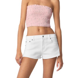 florence by mills Women's Cheeky Low Rise Short, Summer White, 2