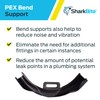 SharkBite 1/2 Inch PEX Poly 90 Degree Bend Support with