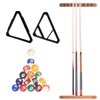CROWN ME Billiard Accessory kit Set, Includes All Accessories for