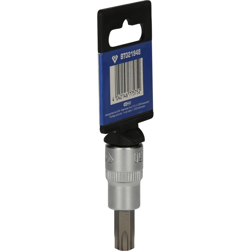 BRILLIANT TOOLS BT021948 3/8 Inch Torx Bit Socket, T50 [Powered