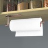 VAEHOLD Adhesive Paper Towel Holder Under Cabinet Wall Mount for