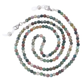 KAI Top Eyeglass Chain Sunglass Chain Fashion Natural Stone Beaded Mask Lanyard Chain Face Mask Holder Chain for Women Men