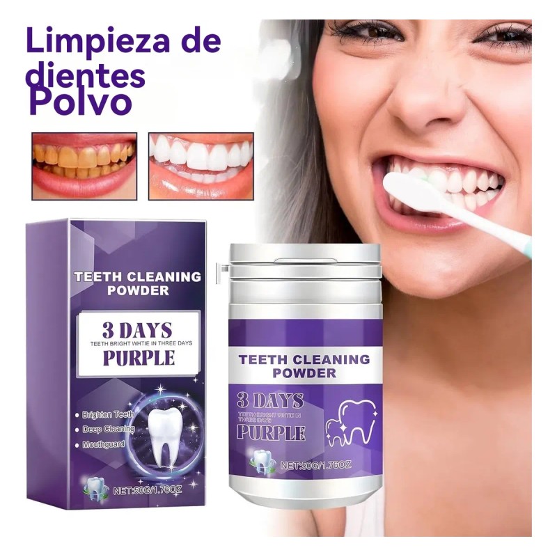 Polvo Mineral Para La Restauración De Dientes