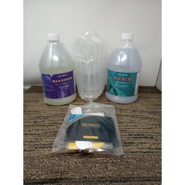 DR. CRAFTY DR CRAFTY Casting And Coating Clear Epoxy Resin 1/2 Gallon Set Open Box