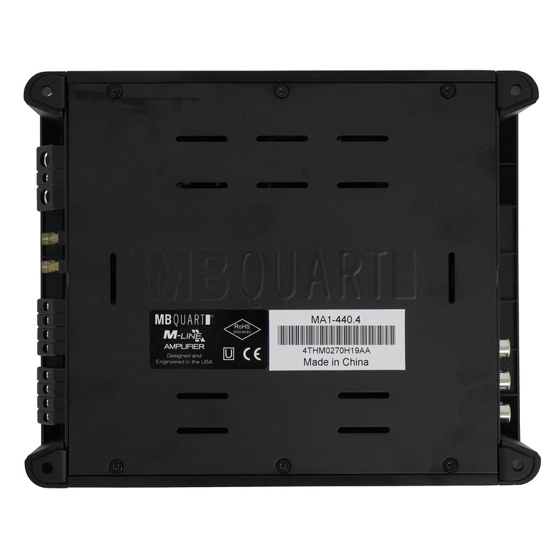 MB QUART MA1-440.4 440 Watt 4-Channel Car Audio Amplifier Amp