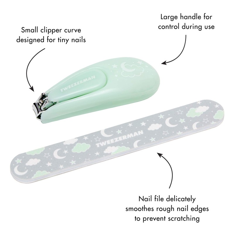 Tweezerman Baby Nail Clipper With Bear File