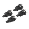4PCS 2 Slot Plug to IEC320 C5 Power Adapter Professional