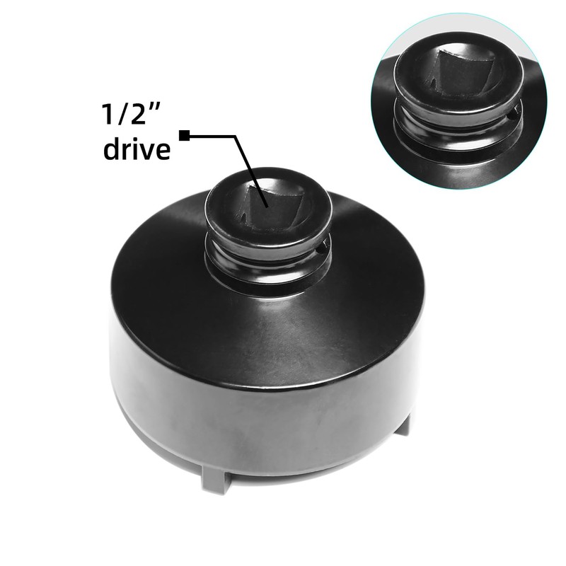 13pc Spindle Nuts Socket Kit Ball Joints Axle Locknut Remove
