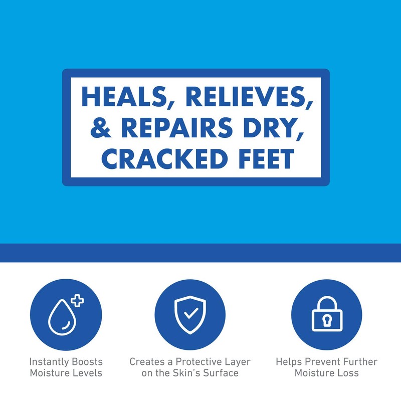 O'Keeffe's K0320001-11 Healthy Feet Foot Cream in Jar (11 Pack),