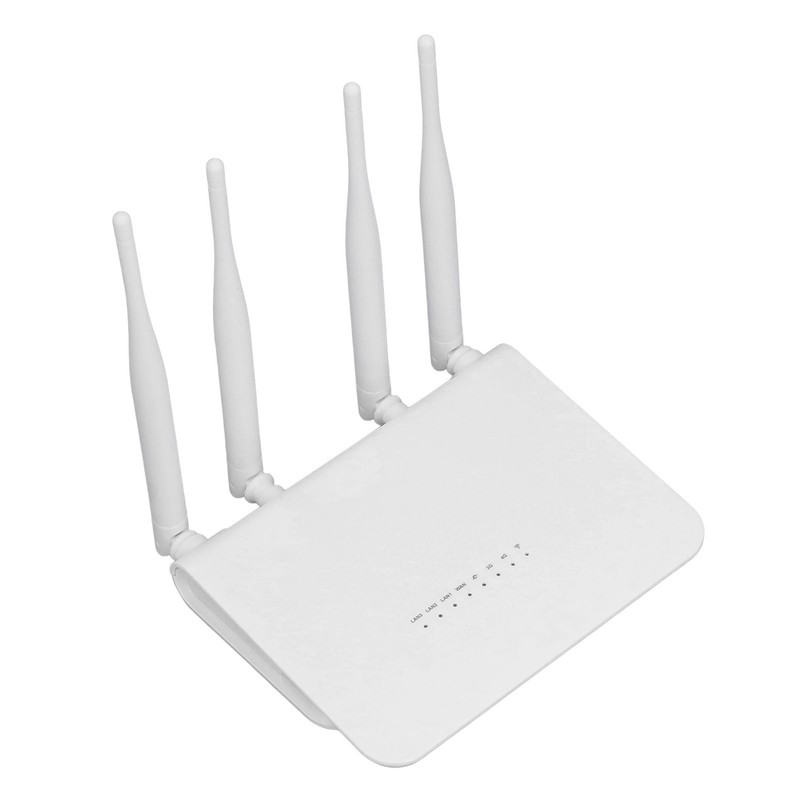 4G LTE Wireless Router with SIM Card Slot 4 Antennas