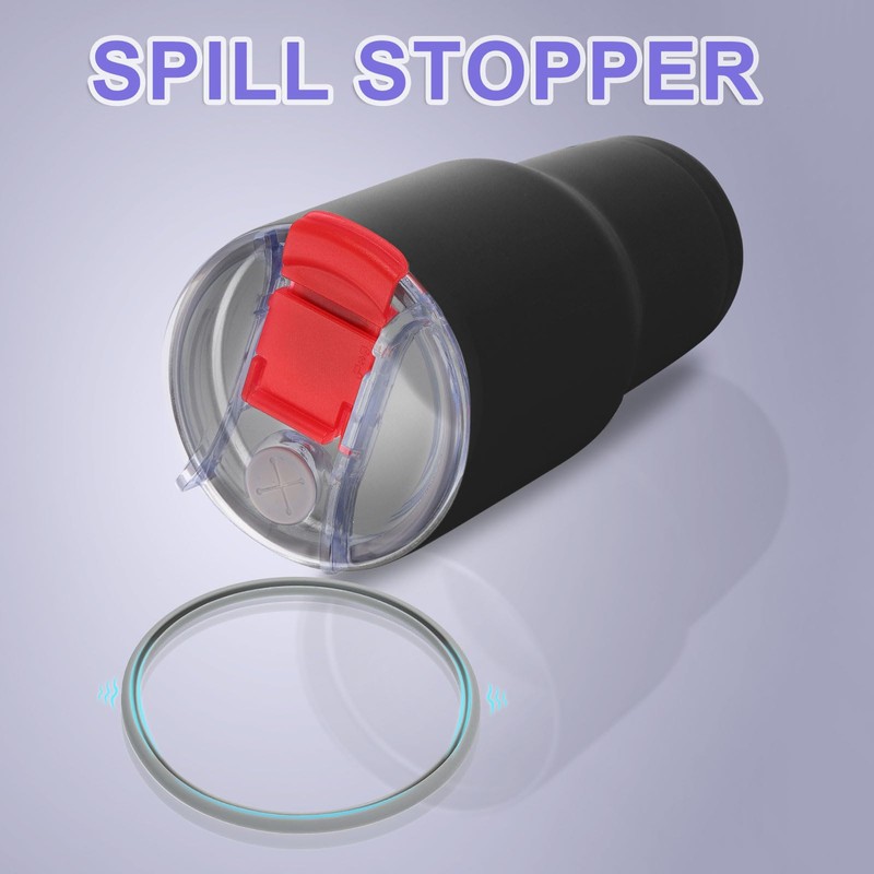 sourcing map 2Pcs Lids Replacement for Tumbler Cup 40oz, Spill