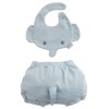 aboo Bib & Bloomers Set, Baby Shower, Baby Bib with