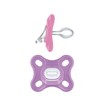 MAM Comfort Baby Pacifiers, Lightweight One-Piece Full Silicone Binky for