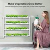 VIVOSUN Wall-Mounted Hydroponic Grow Kit, 1 Layers 36 Plant Sites