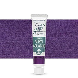 ターナー色彩 アクリルガッシュ カラーパール バイオレット AG020421 20ml(6号)