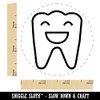 Happy Smiling Tooth Dentist Self-Inking Rubber Stamp Ink Stamper for