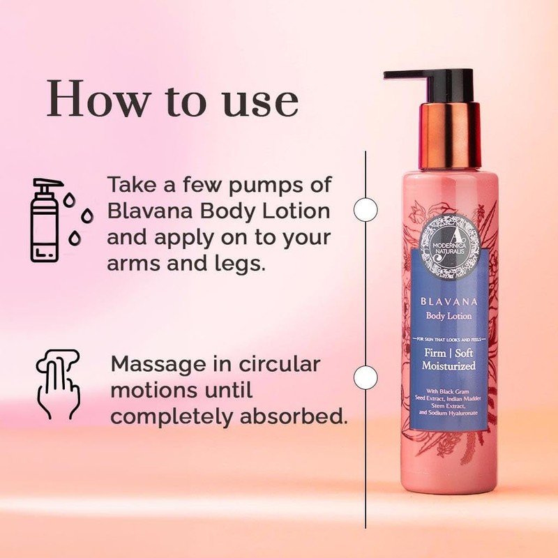 A. Modernica Blavana Body Lotion | Ayurvedic-Based Moisturizer for Dry,