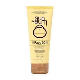 Sun Bum Original SPF 50 Sunscreen Face Lotion - Broad Spectrum Sunscreen with Vitamin E - Vegan - Hawaii Act 104 Compliant - No Oxybenzone & Octinoxate - 88ml