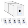 (6 Pack) M12 Pro+ Replacement Dust Bags Compatible With Ecovacs