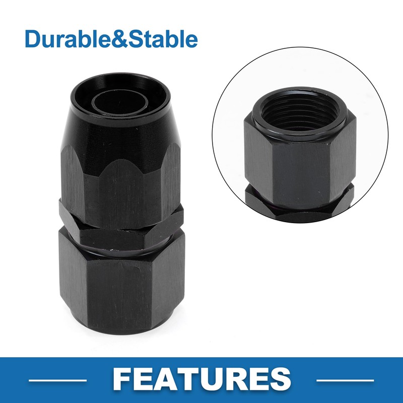 A ABSOPRO Female Flare Reducer Hose Fitting Adapter TF-1001-AN10 0°