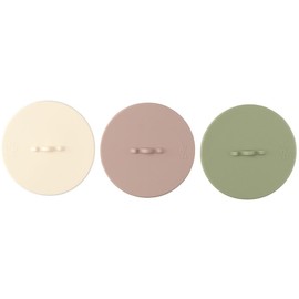 couponhub Silicone Cup Covers(Set of 3), Round Mugs Lids with Teaspoon Holder, Cute Soft Cup Cover for Home Desktop Decor, Hot Cup Lids for Coffee & Tea, Afternoon Tea Gadgets