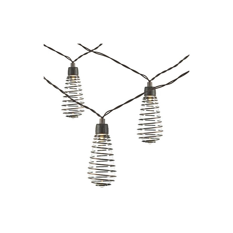 Everlasting Glow 93367 10 Count Solar ST40 Wire Light Set,