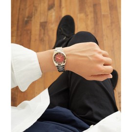 Citizen Q&Q QB78 Men's Wristwatch, Analog, Waterproof, Metal Band