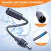 for Starlink Mini DC Extension Cable 20CM, Waterproof Power Converter