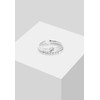 Elli 0604781917 Women's Stacking Ring Twisted Solitaire Band 925 Silver